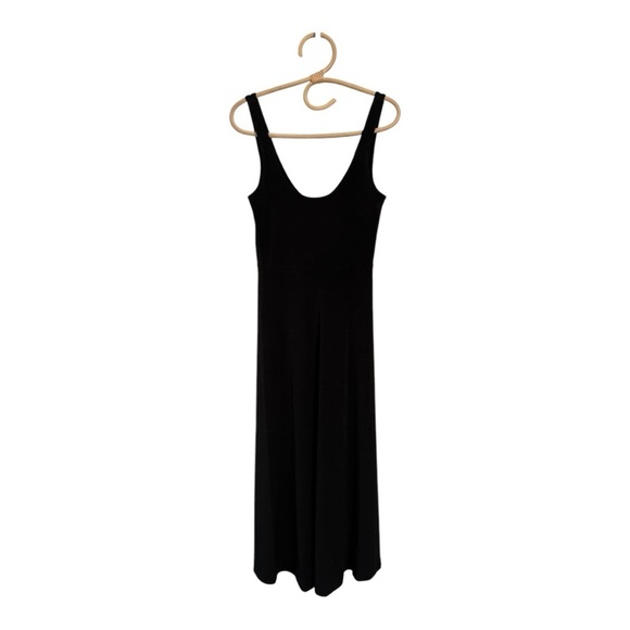 J. Crew Black Knit Elliot Dress Matte Black Size XS NEW Style BS814 Tank Knit - Picture 1 of 11